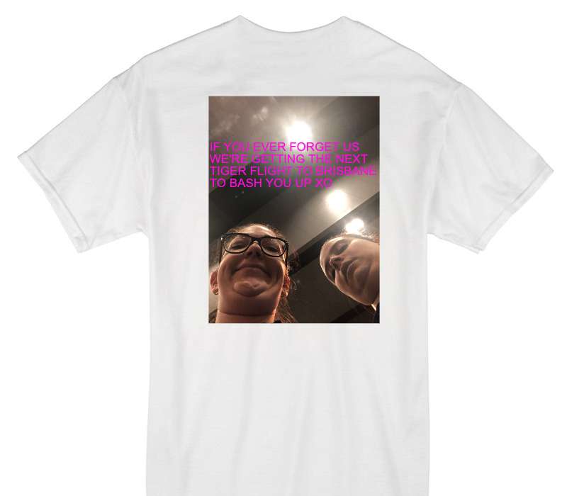 Custom Gildan 100% Cotton White T-Shirt