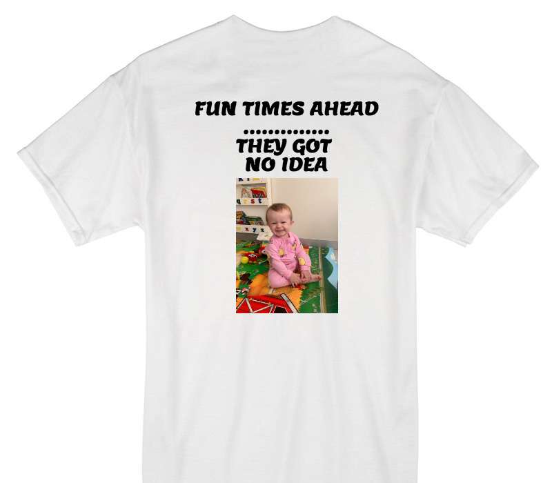 Custom Gildan 100% Cotton White T-Shirt