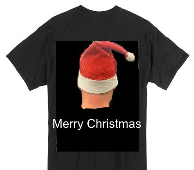 Custom Gildan 100% Cotton Black T-Shirt