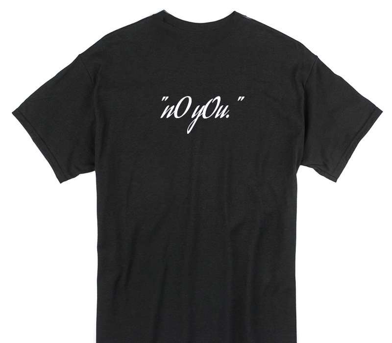 Custom Gildan 100% Cotton Black T-Shirt