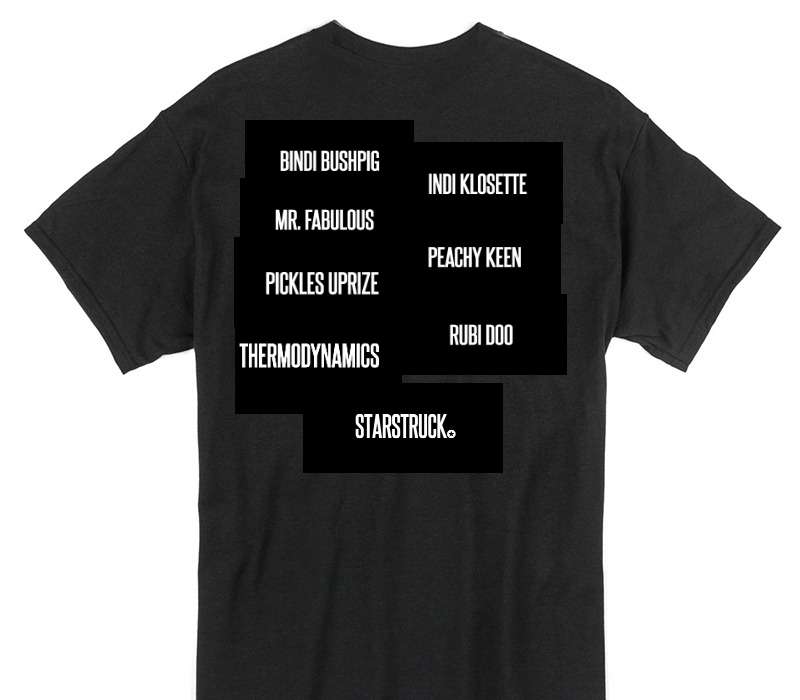 Custom Gildan 100% Cotton Black T-Shirt