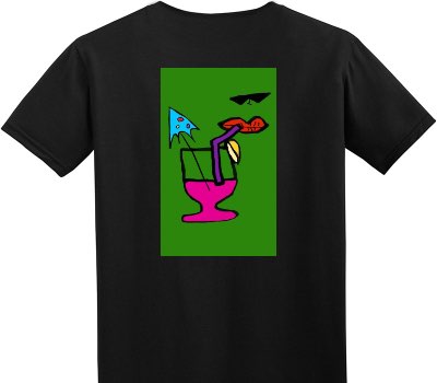 Custom Adult Soft Style 100% Cotton Black T-Shirt