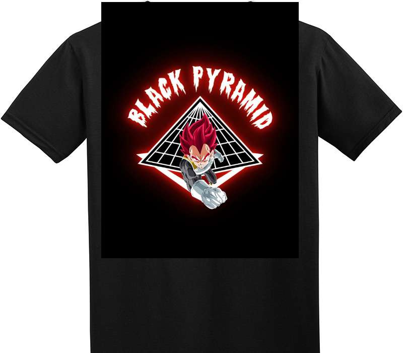 Custom Adult Soft Style 100% Cotton Black T-Shirt