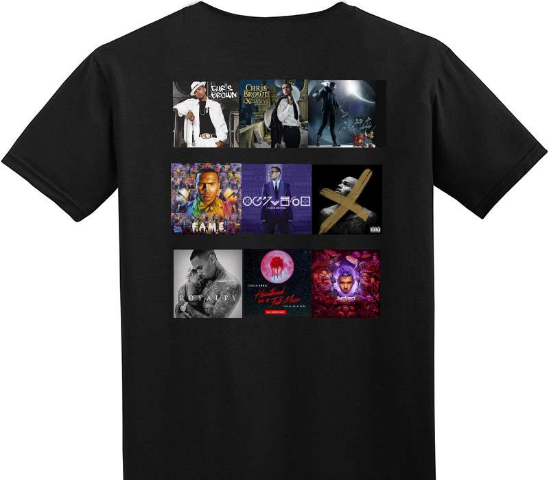 Custom Adult Soft Style 100% Cotton Black T-Shirt