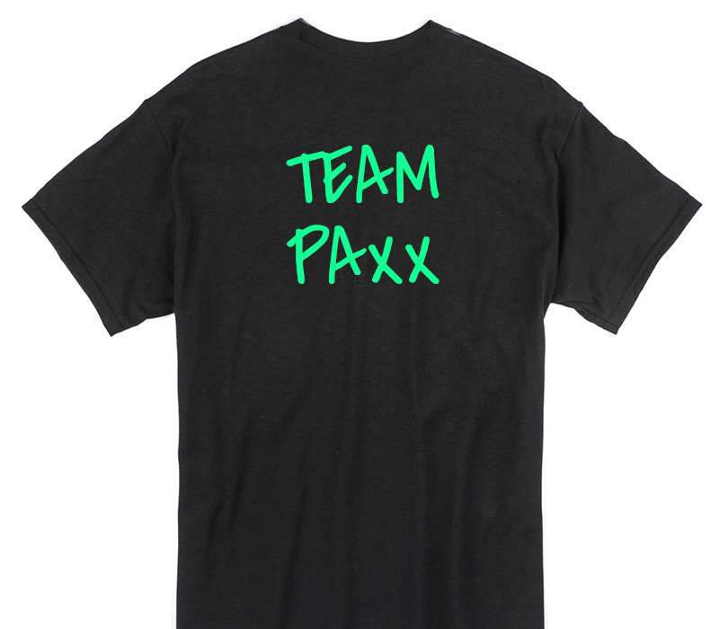 Custom Gildan 100% Cotton Black T-Shirt