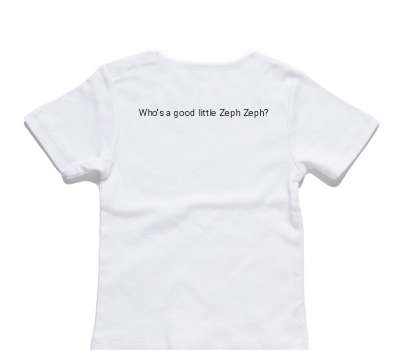 Custom AS Colour White Baby T-Shirt