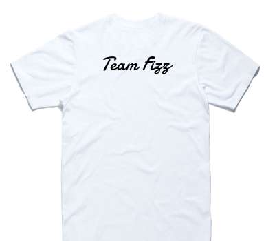Custom AS Colour 100% Cotton White T-Shirt