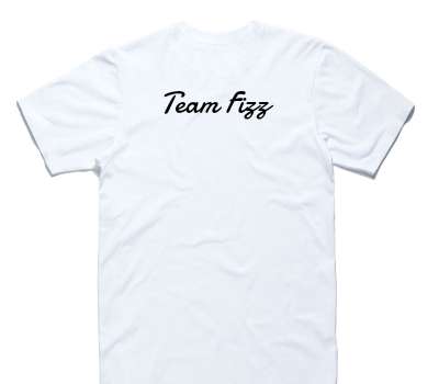 Custom AS Colour 100% Cotton White T-Shirt