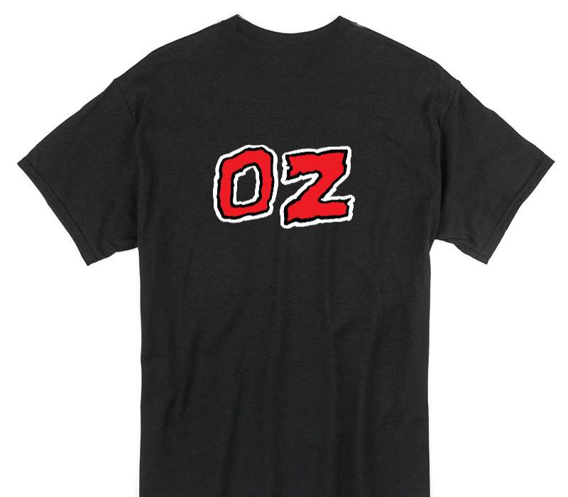 Custom Gildan 100% Cotton Black T-Shirt