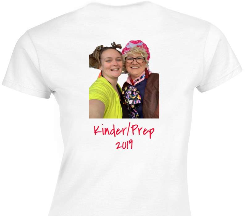 Custom Womens Soft Style 100% Cotton White T-Shirt