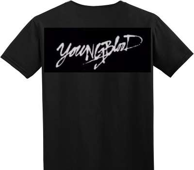 Custom Adult Soft Style 100% Cotton Black T-Shirt