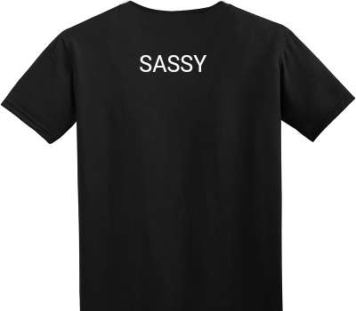 Custom Adult Soft Style 100% Cotton Black T-Shirt