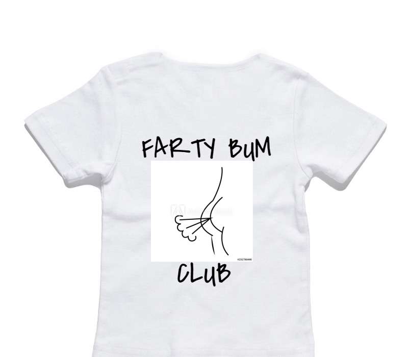 Custom AS Colour White Baby T-Shirt