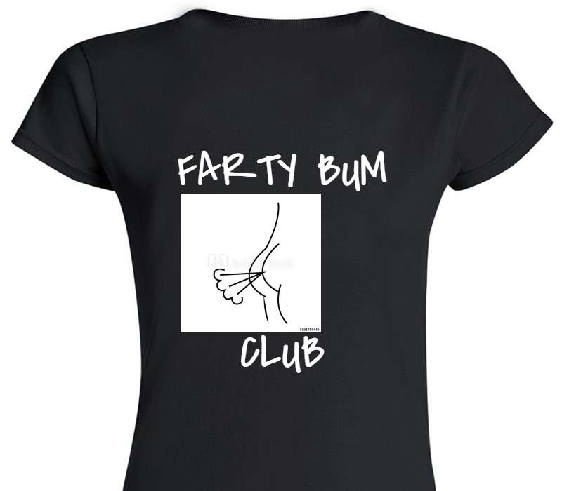 Custom Womens Soft Style 100% Cotton Black T-Shirt