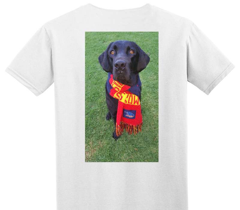 Custom Adult Soft Style 100% Cotton White T-Shirt