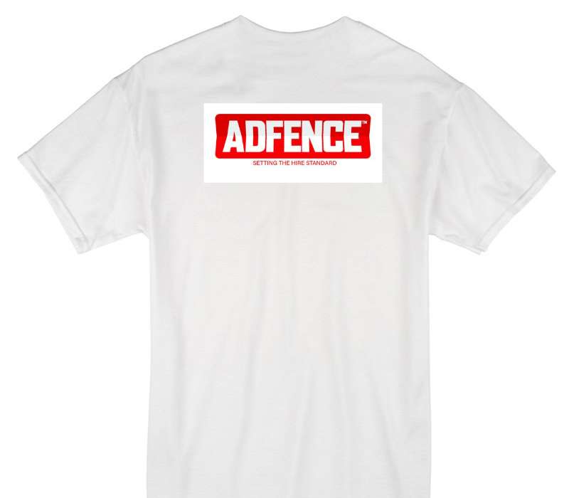 Custom Gildan 100% Cotton White T-Shirt