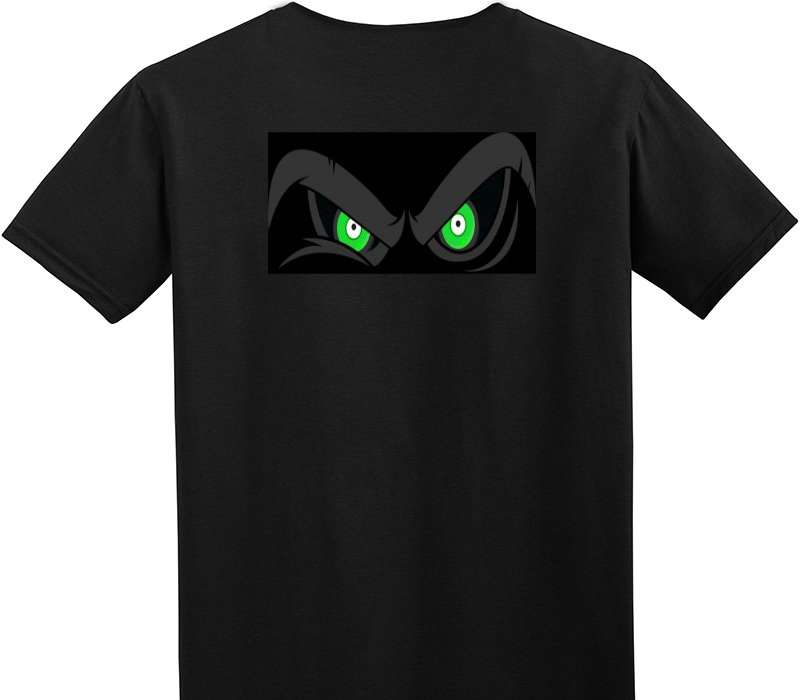 Custom Adult Soft Style 100% Cotton Black T-Shirt