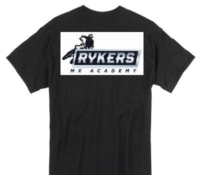 Custom Gildan 100% Cotton Black T-Shirt