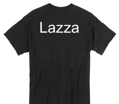 Custom Gildan 100% Cotton Black T-Shirt