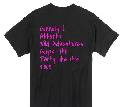 Custom Gildan 100% Cotton Black T-Shirt
