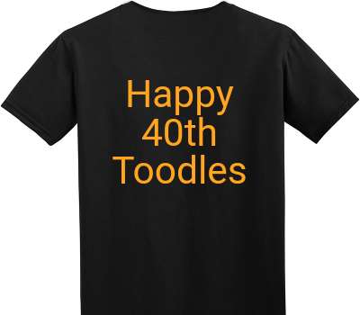 Custom Adult Soft Style 100% Cotton Black T-Shirt