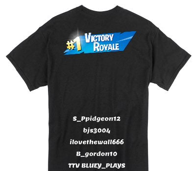 Custom Gildan 100% Cotton Black T-Shirt
