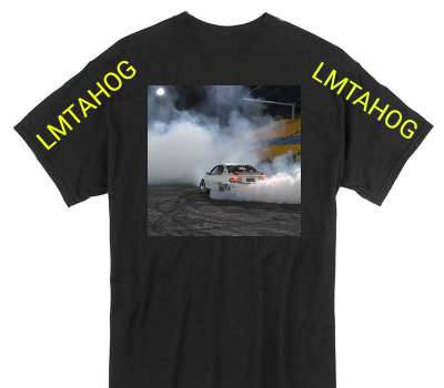 Custom Gildan 100% Cotton Black T-Shirt