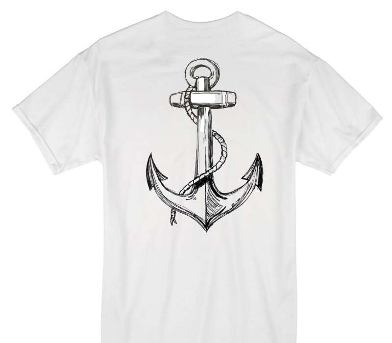 Custom Gildan 100% Cotton White T-Shirt