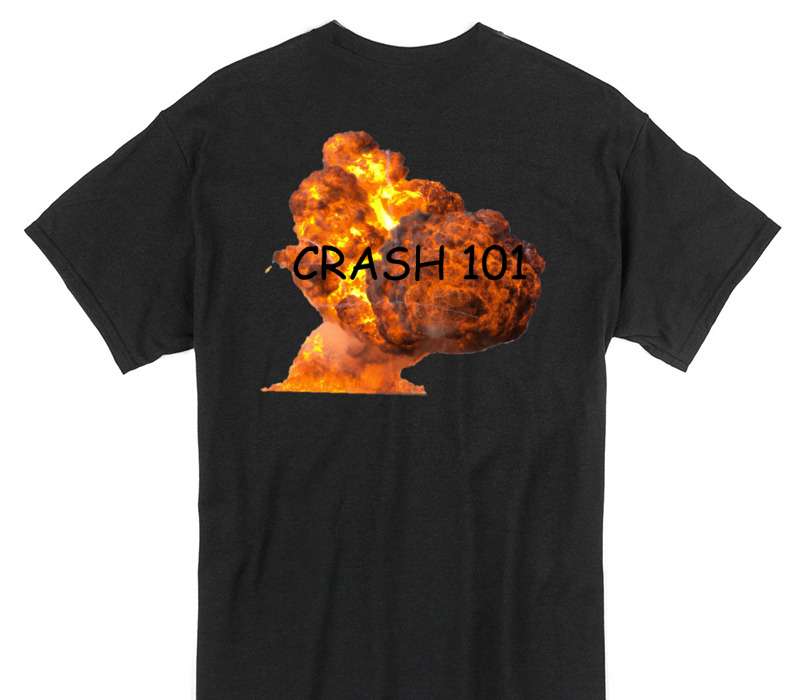 Custom Gildan 100% Cotton Black T-Shirt