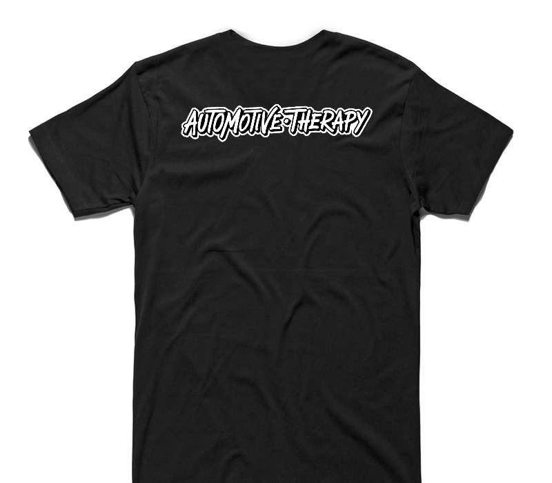 Custom AS Colour 100% Cotton Black T-Shirt