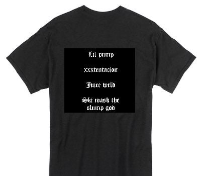 Custom Gildan 100% Cotton Black T-Shirt