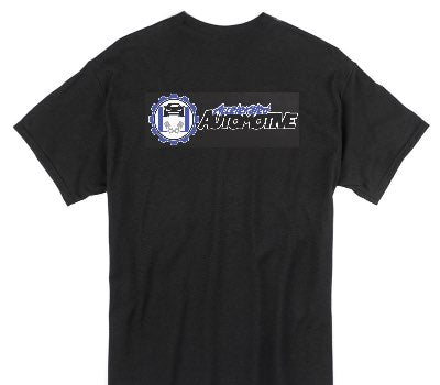 Custom Gildan 100% Cotton Black T-Shirt