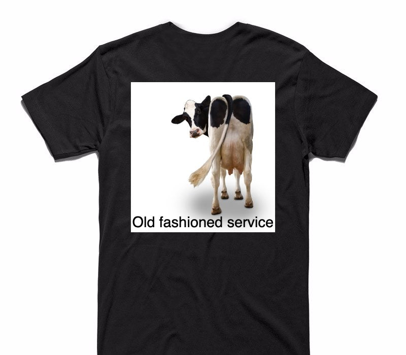 Custom AS Colour 100% Cotton Black T-Shirt