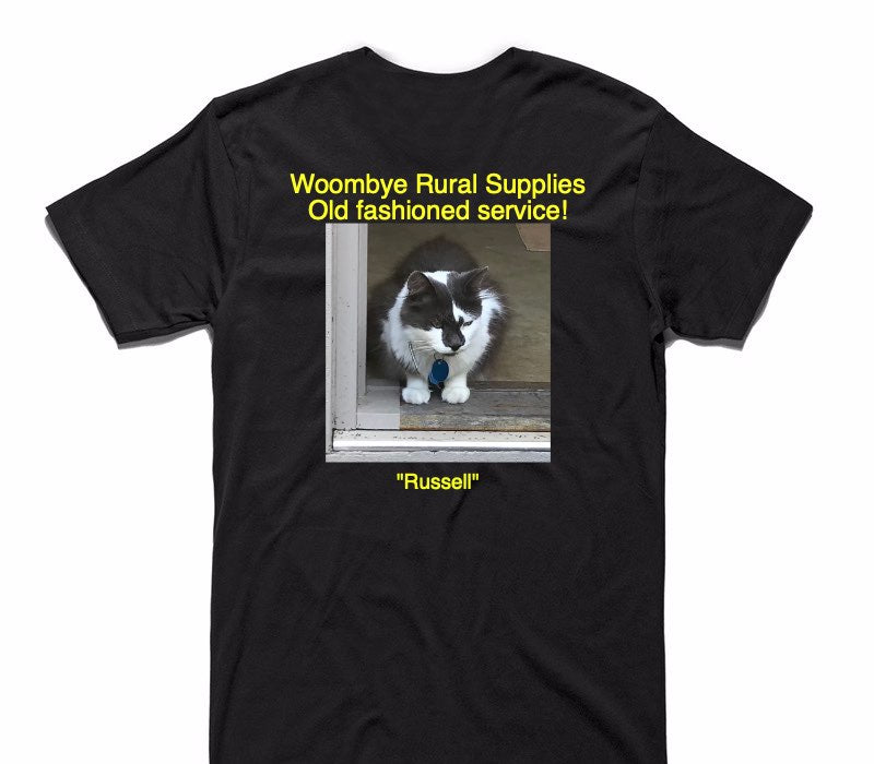 Custom AS Colour 100% Cotton Black T-Shirt