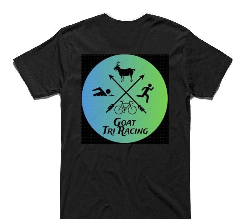 Custom AS Colour 100% Cotton Black T-Shirt