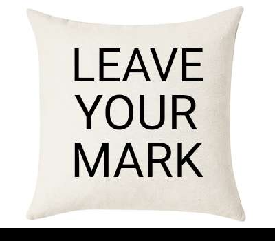 Custom Cushion Cover 50cm x 50 cm Off White