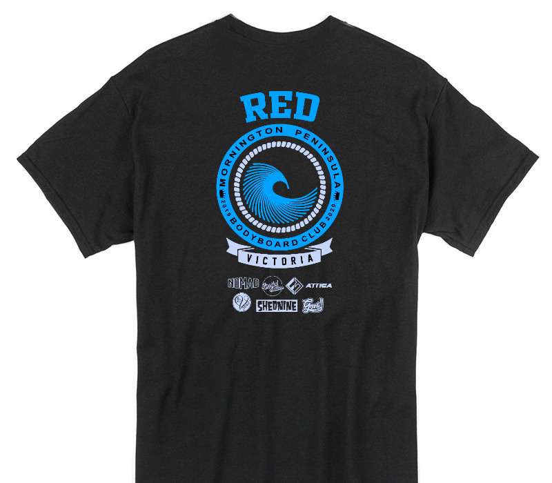 Custom Gildan 100% Cotton Black T-Shirt