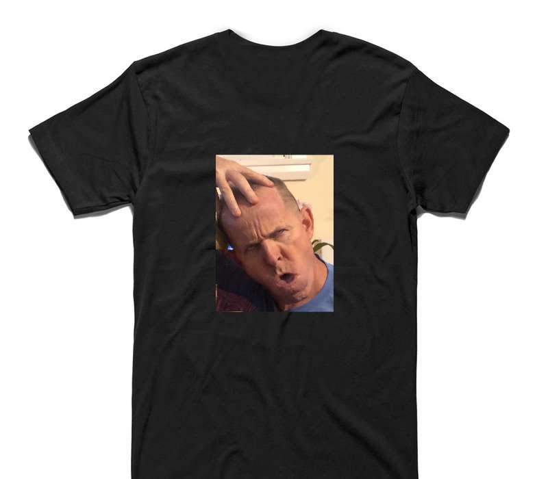 Custom AS Colour 100% Cotton Black T-Shirt