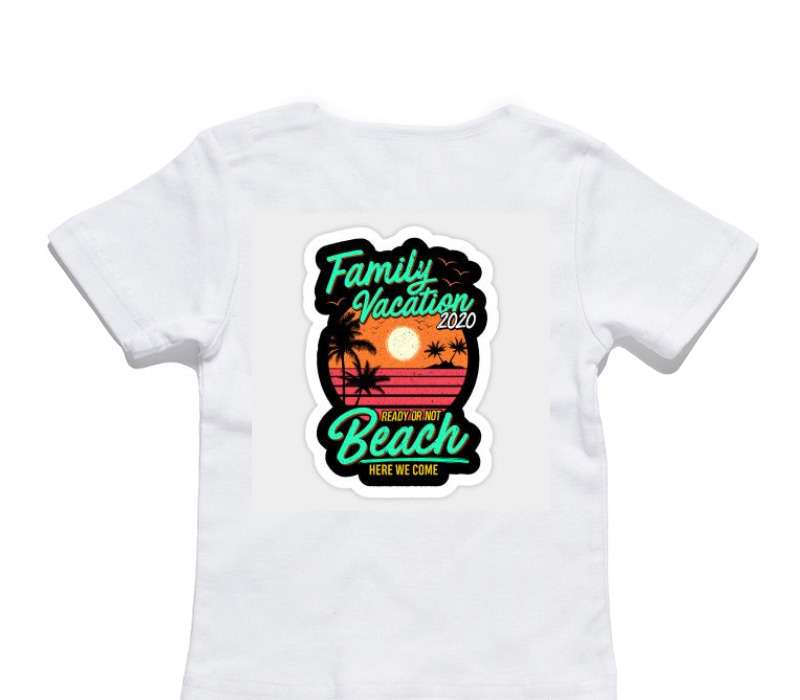 Custom AS Colour White Baby T-Shirt