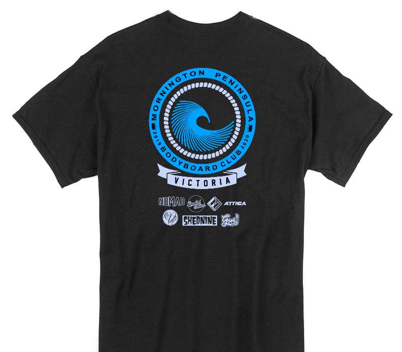 Custom Gildan 100% Cotton Black T-Shirt