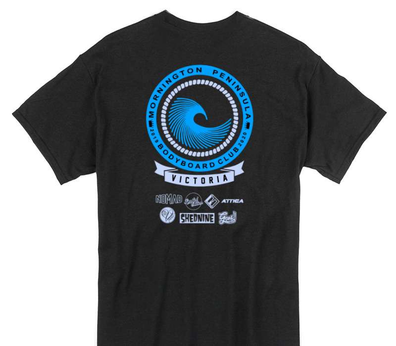 Custom Gildan 100% Cotton Black T-Shirt