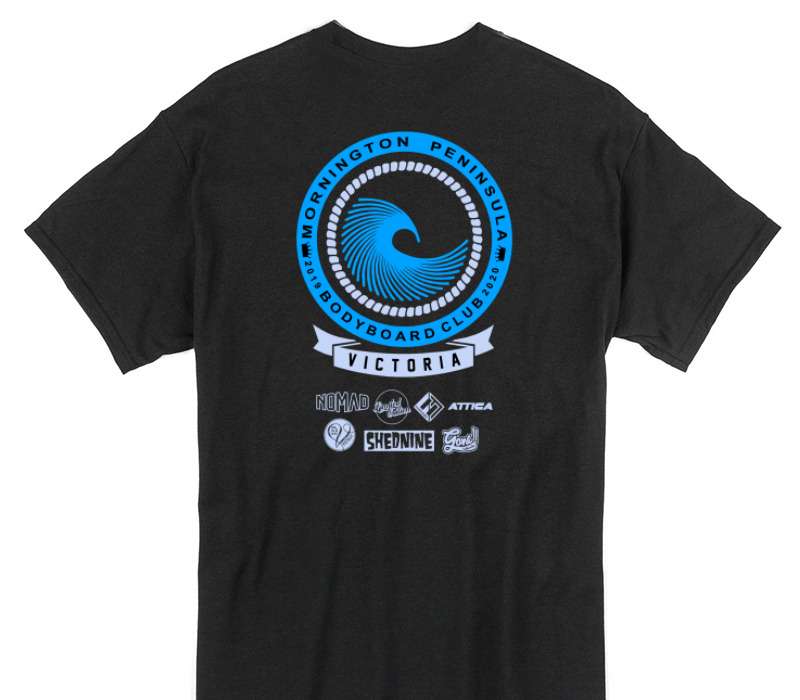 Custom Gildan 100% Cotton Black T-Shirt