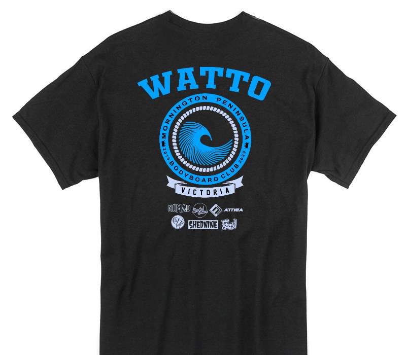 Custom Gildan 100% Cotton Black T-Shirt