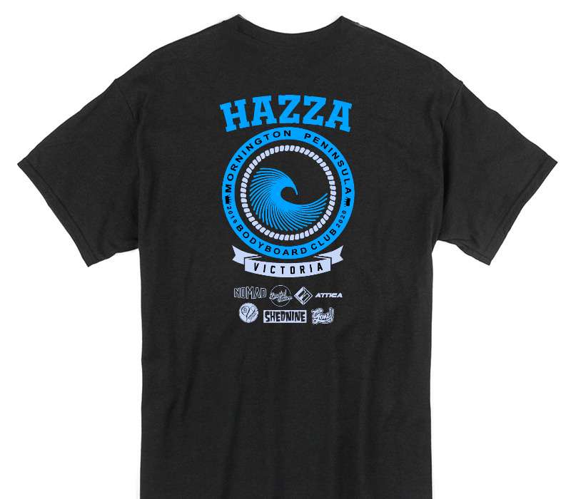 Custom Gildan 100% Cotton Black T-Shirt