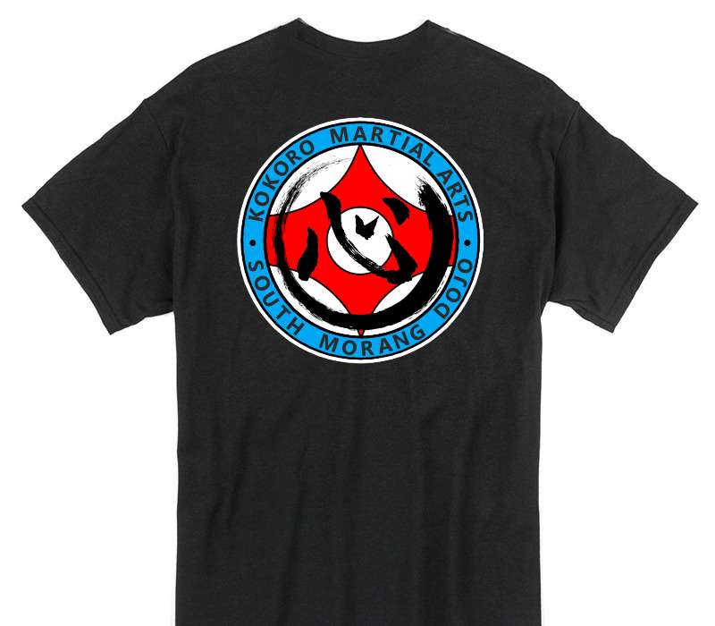 Custom Gildan 100% Cotton Black T-Shirt