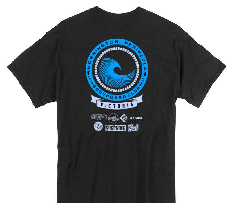 Custom Gildan 100% Cotton Black T-Shirt