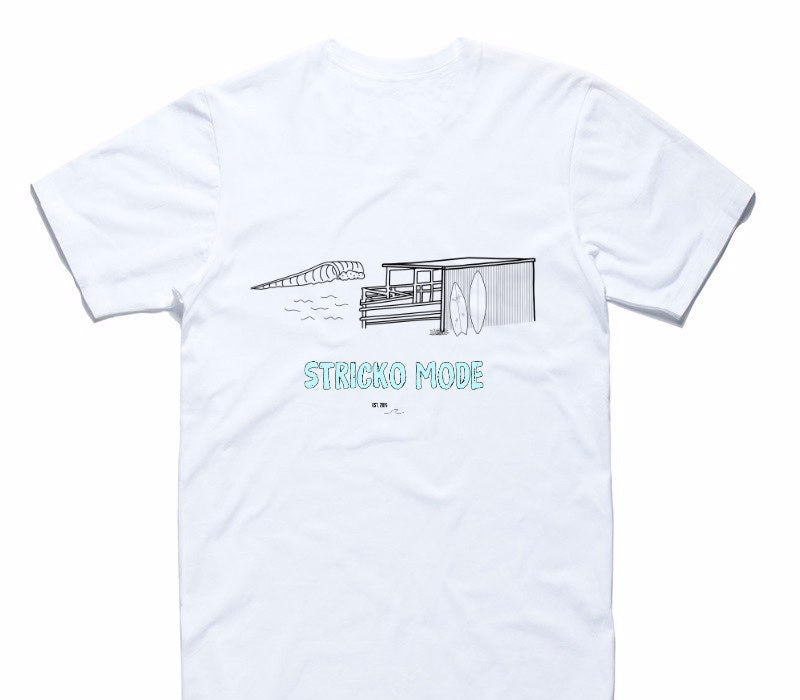 Custom AS Colour 100% Cotton White T-Shirt