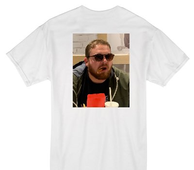 Custom Gildan 100% Cotton White T-Shirt