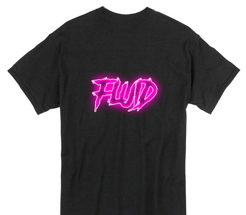 Custom Gildan 100% Cotton Black T-Shirt