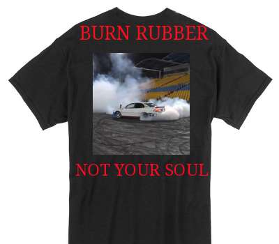 Custom Gildan 100% Cotton Black T-Shirt